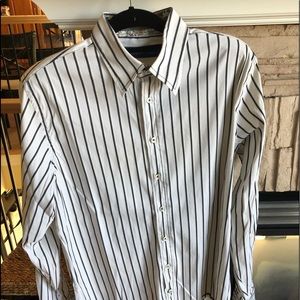 George Roth long-sleeve button down shirt size L